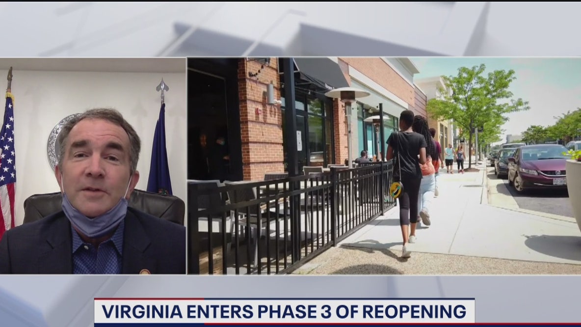 Virginia Governor Ralph Northam discusses reopening